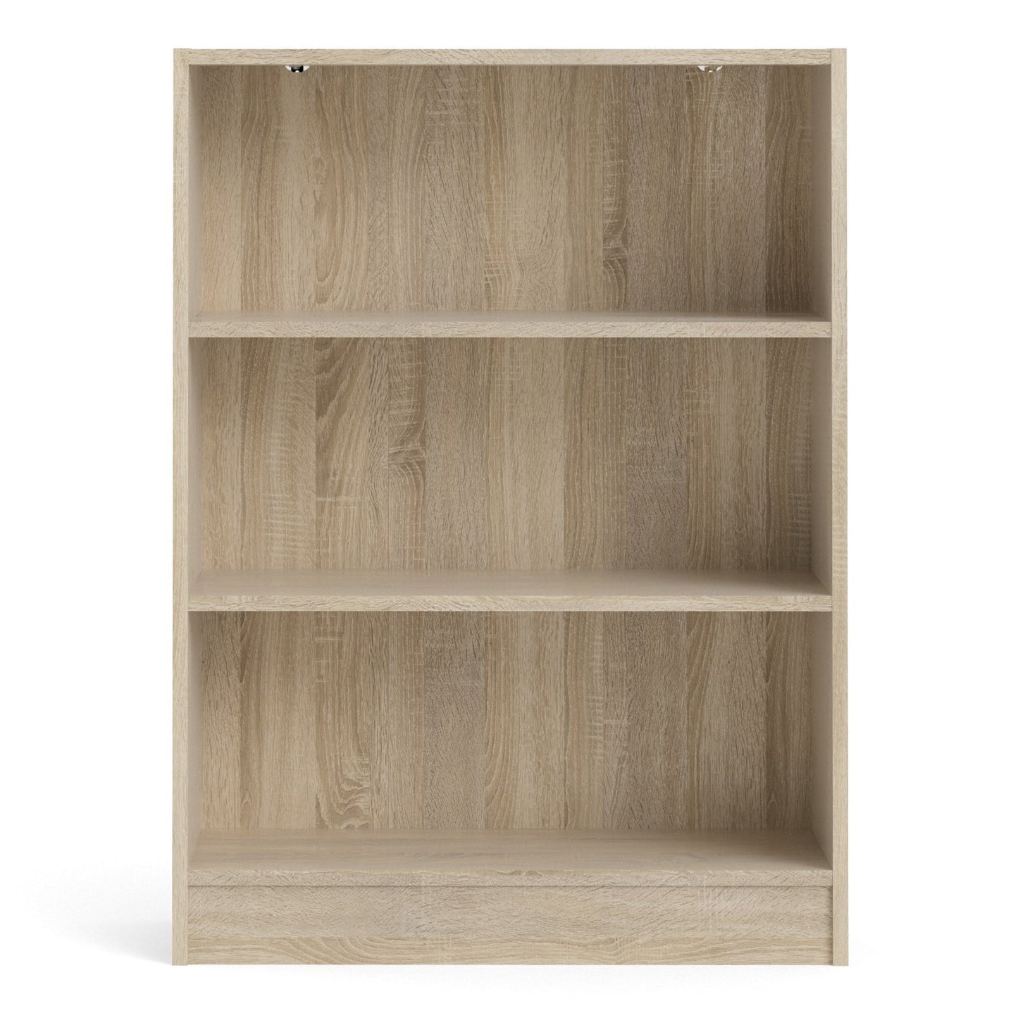 Cote | Furniture Basic Bookcase, Low Wide (2 Shelves) - Oak Basic, Bookcases 71871776ak