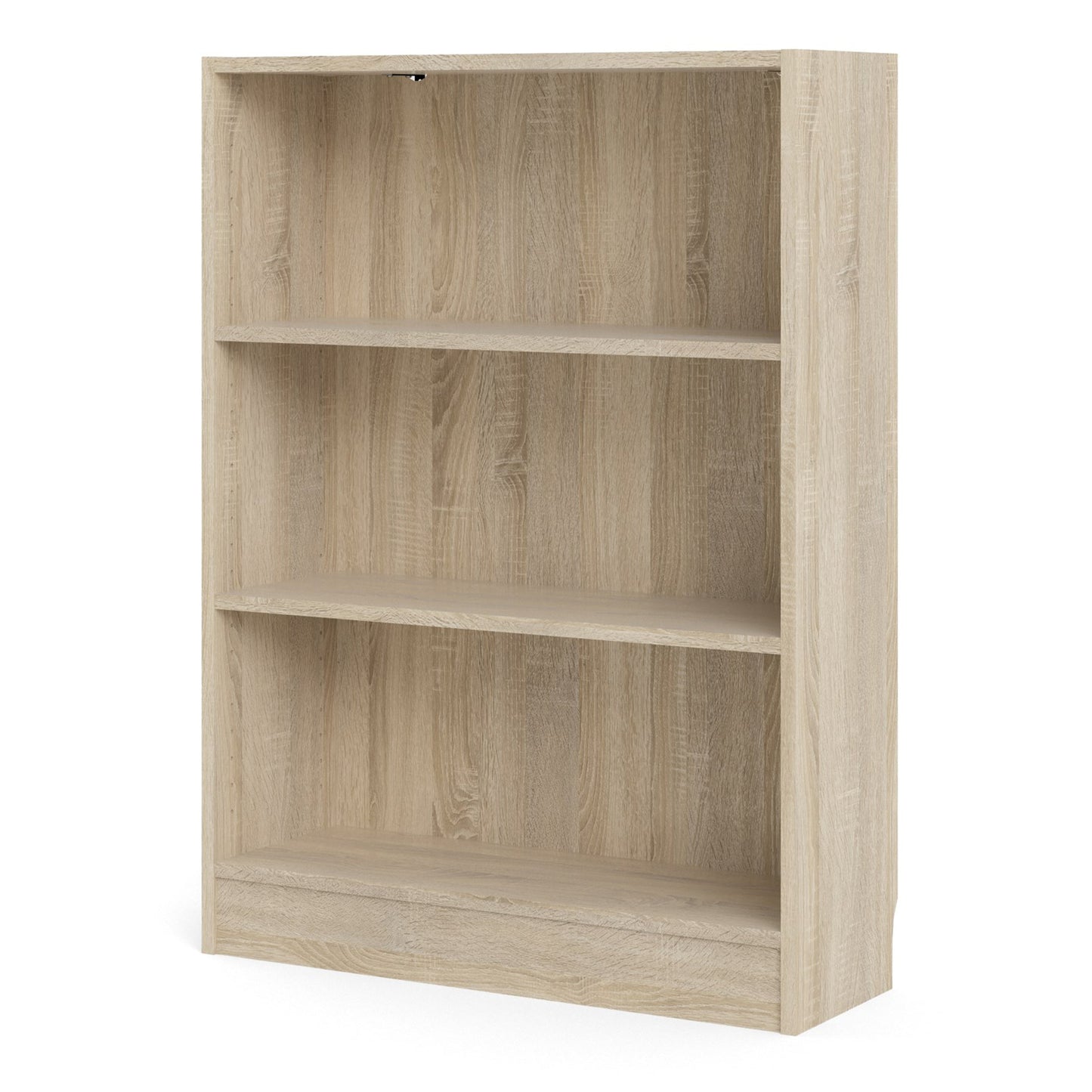 Cote | Furniture Basic Bookcase, Low Wide (2 Shelves) - Oak Basic, Bookcases 71871776ak