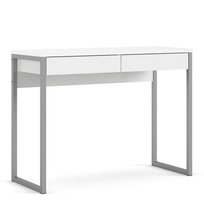 Cote | Furniture Function Plus Desk, 2 Drawer - White Function Plus, Office Desks 71980122uu