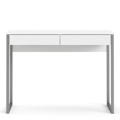 Cote | Furniture Function Plus Desk, 2 Drawer - White Function Plus, Office Desks 71980122uu