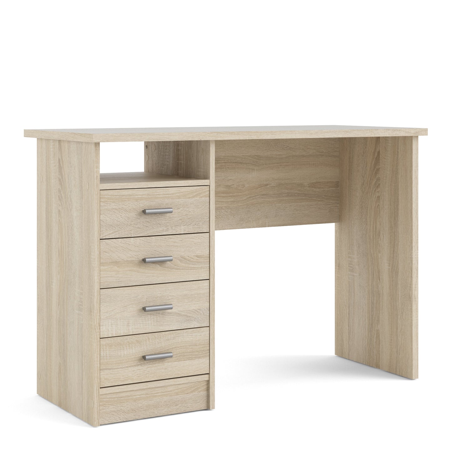 Cote | Furniture Function Plus Desk, 4 Drawer -Oak Function Plus, Office Desks 71980146ak