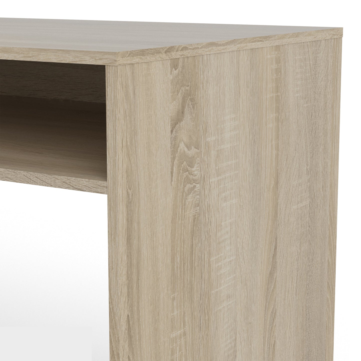 Cote | Furniture Function Plus Desk, Multi-Functional, Drawer + 1  White Door - Oak Function Plus, Office Desks 71980173ak49