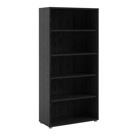 Cote | Furniture Prima Bookcase 4 Shelves - Black Prima, Bookcases 7208042061