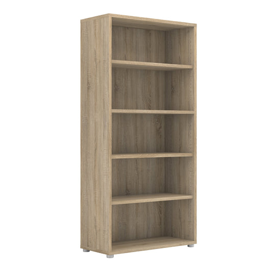 Cote | Furniture Prima Bookcase, 4 Shelves - Oak Prima, Bookcases 72080420ak