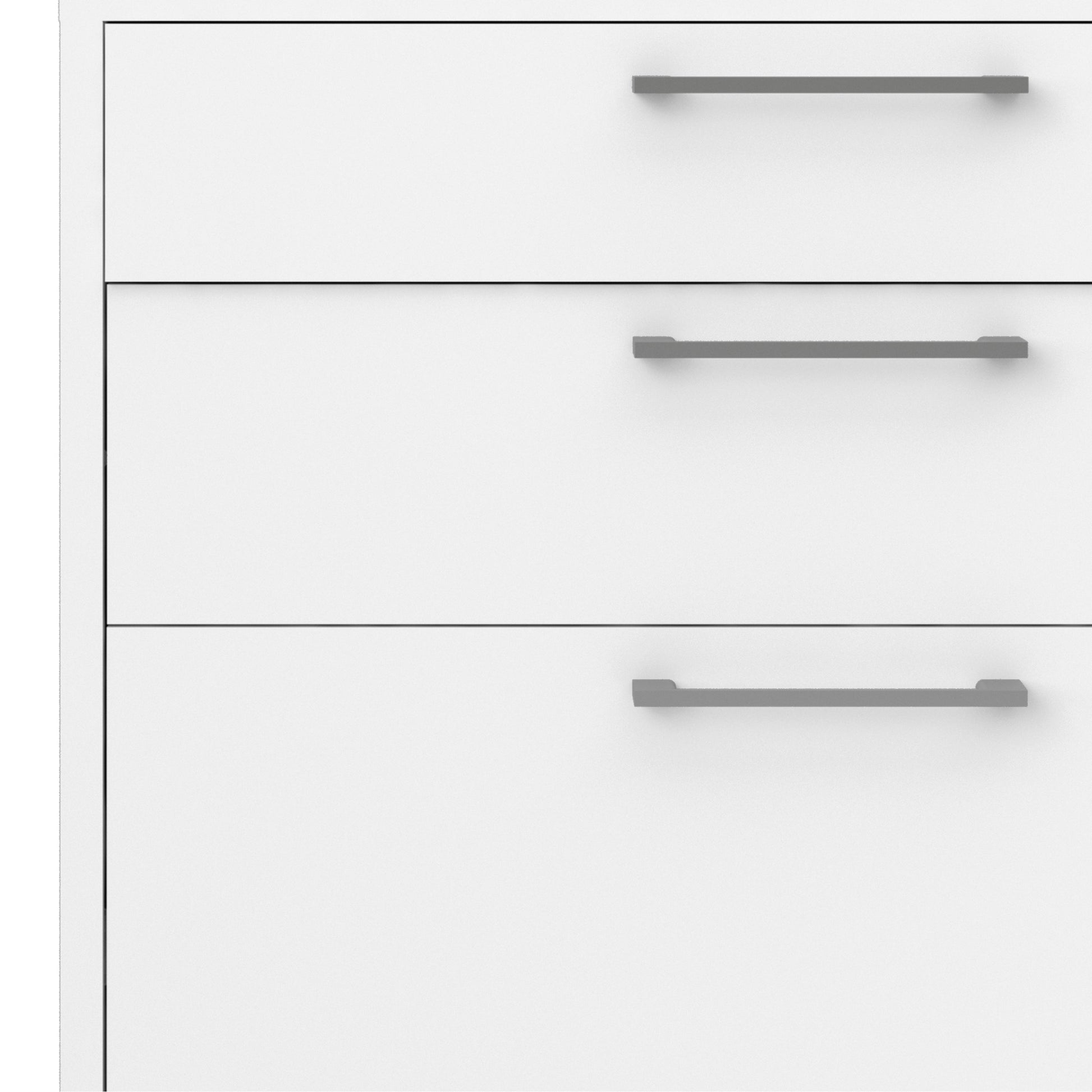 Cote | Furniture Prima Bookcase 2 Shelves, 2 Drawers + 2 File Drawers - White Prima, Bookcases 720804212649