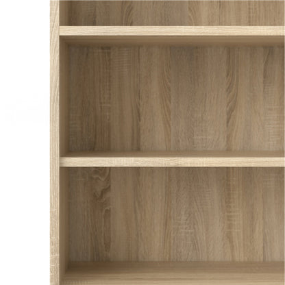 Cote | Furniture Prima Bookcase, 4 Shelves + 2 Doors - Oak Prima, Bookcases 7208042131ak