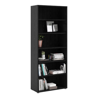 Cote | Furniture Prima Bookcase 5 Shelves - Black Prima, Bookcases 7208042161