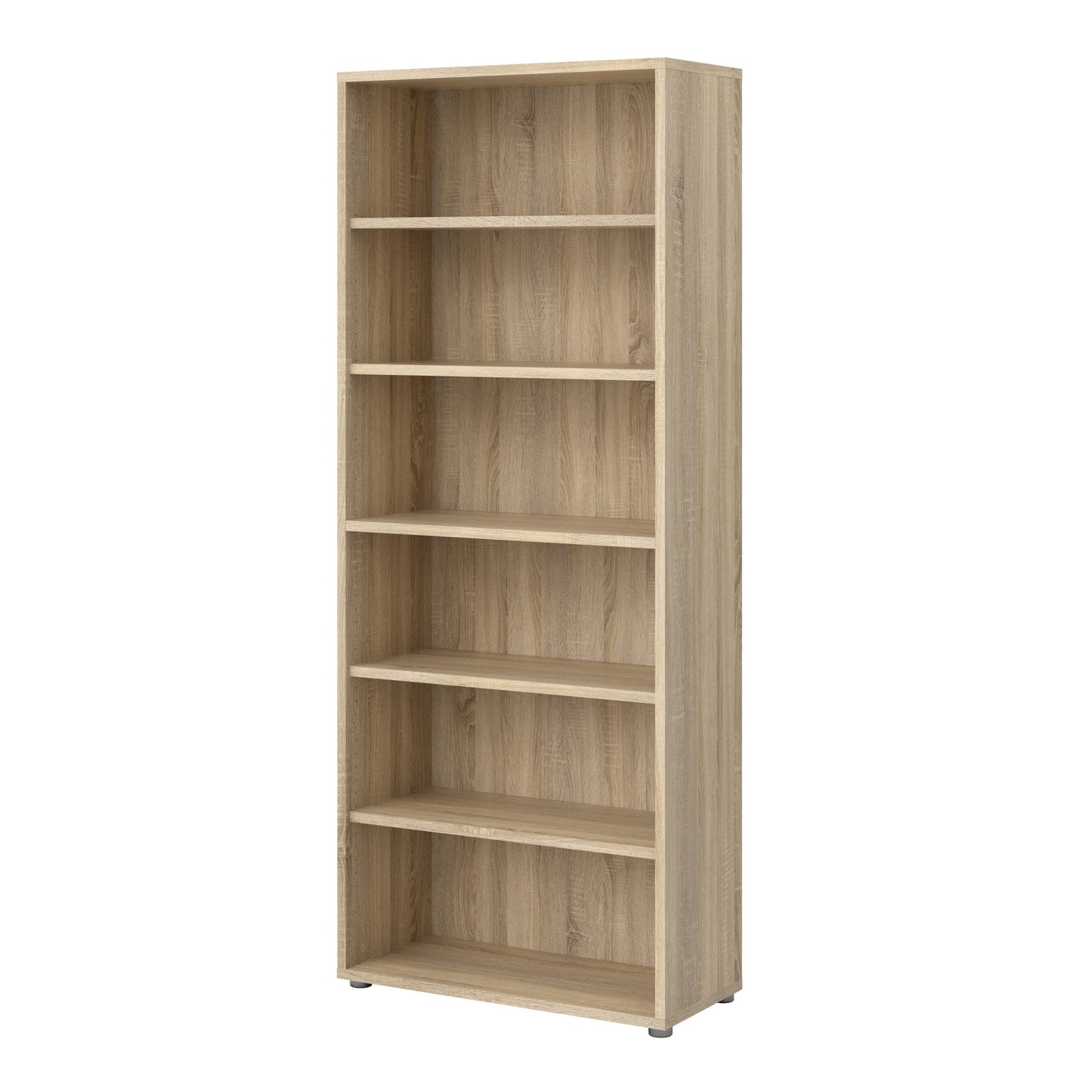 Cote | Furniture Prima Bookcase, 5 Shelves - Oak Prima, Bookcases 72080421ak