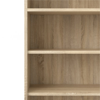 Cote | Furniture Prima Bookcase, 5 Shelves - Oak Prima, Bookcases 72080421ak