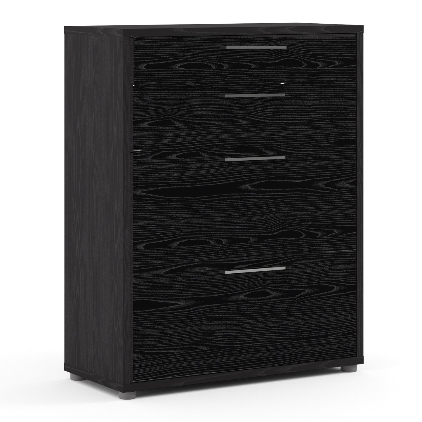 Cote | Furniture Prima Office Storage, 2 Drawers + 2 File Drawers - Black Prima, Office Cabinets 720804232661