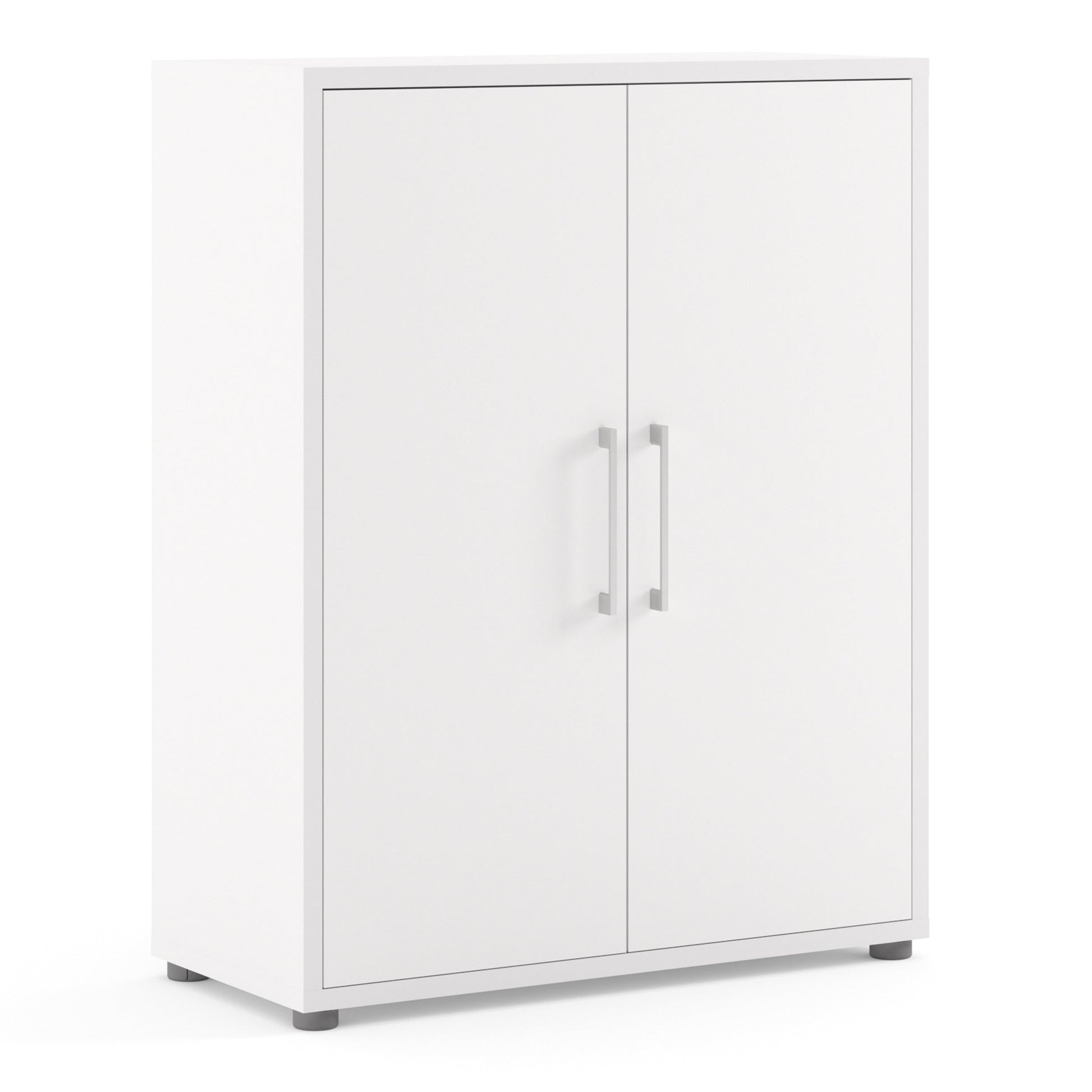 Cote | Furniture Prima Bookcase 2 Shelves + 2 Doors - White Prima, Bookcases 720804233149