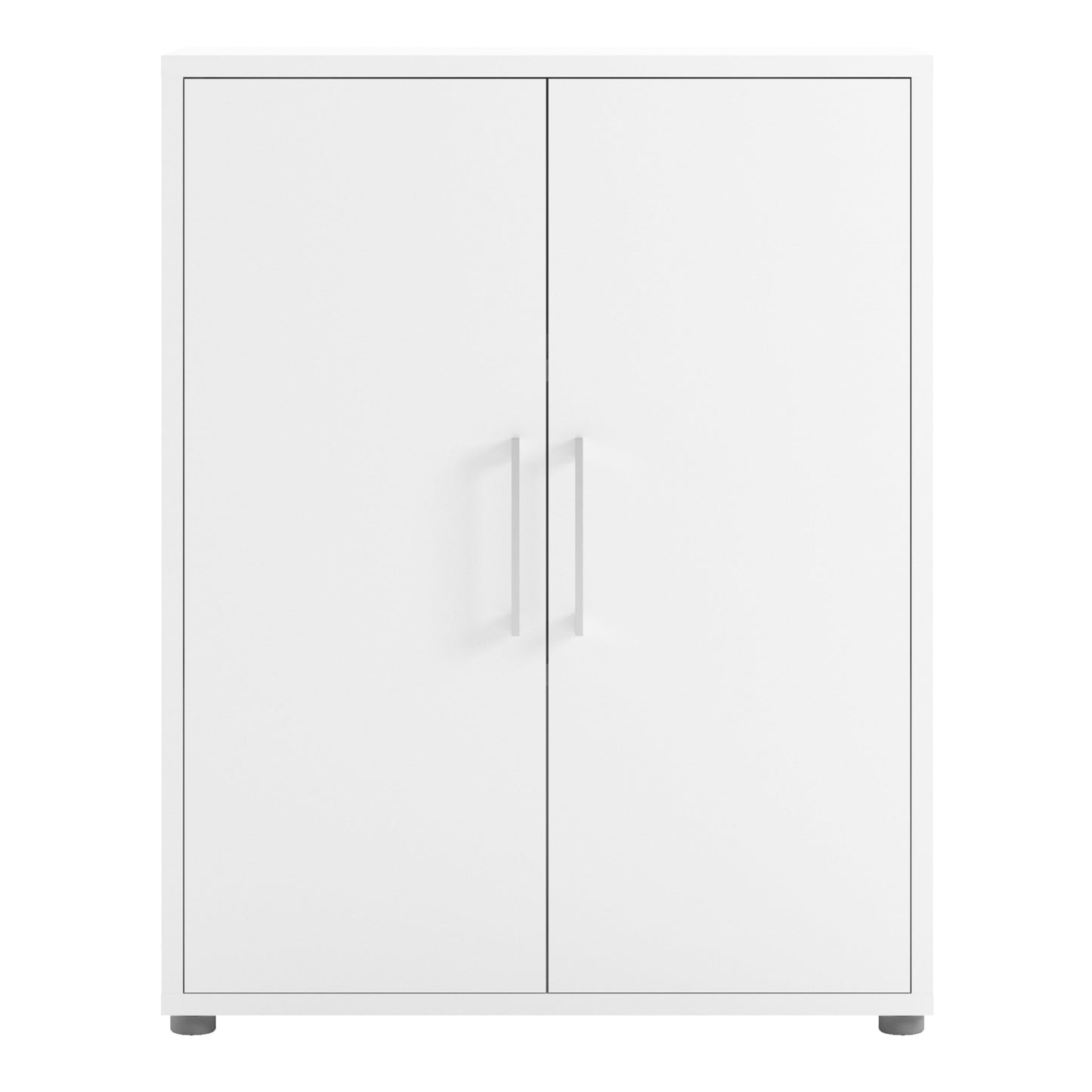 Cote | Furniture Prima Bookcase 2 Shelves + 2 Doors - White Prima, Bookcases 720804233149