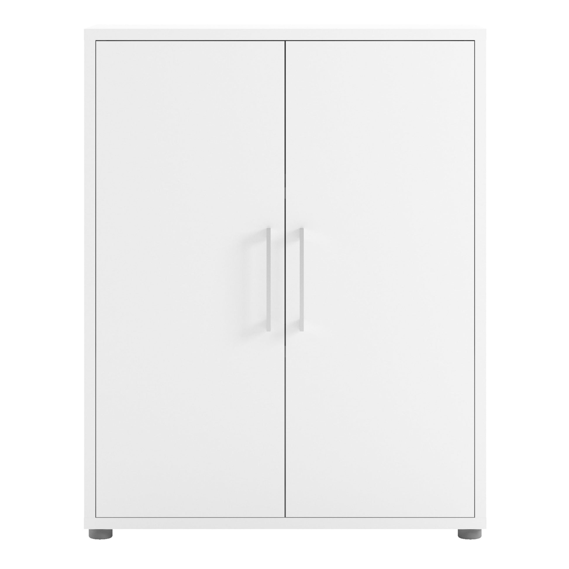 Cote | Furniture Prima Bookcase 2 Shelves + 2 Doors - White Prima, Bookcases 720804233149