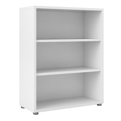 Cote | Furniture Prima Bookcase 2 Shelves - White Prima, Bookcases 7208042349