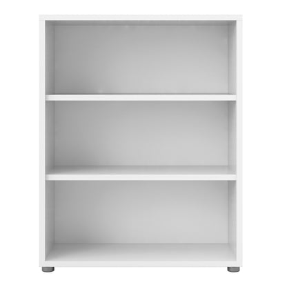 Cote | Furniture Prima Bookcase 2 Shelves - White Prima, Bookcases 7208042349