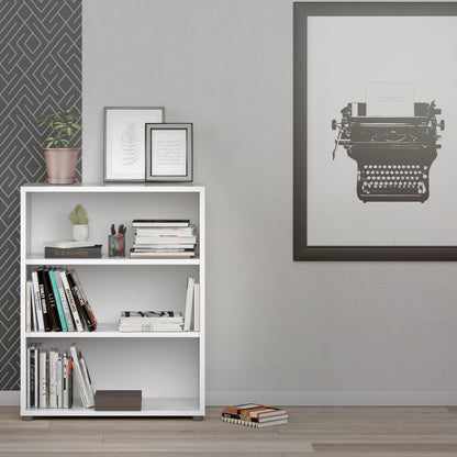 Cote | Furniture Prima Bookcase 2 Shelves - White Prima, Bookcases 7208042349