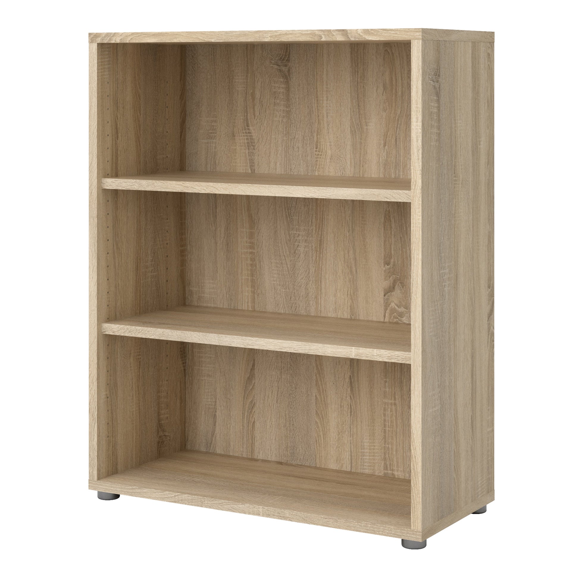 Cote | Furniture Prima Bookcase, 2 Shelves - Oak Prima, Bookcases 72080423ak