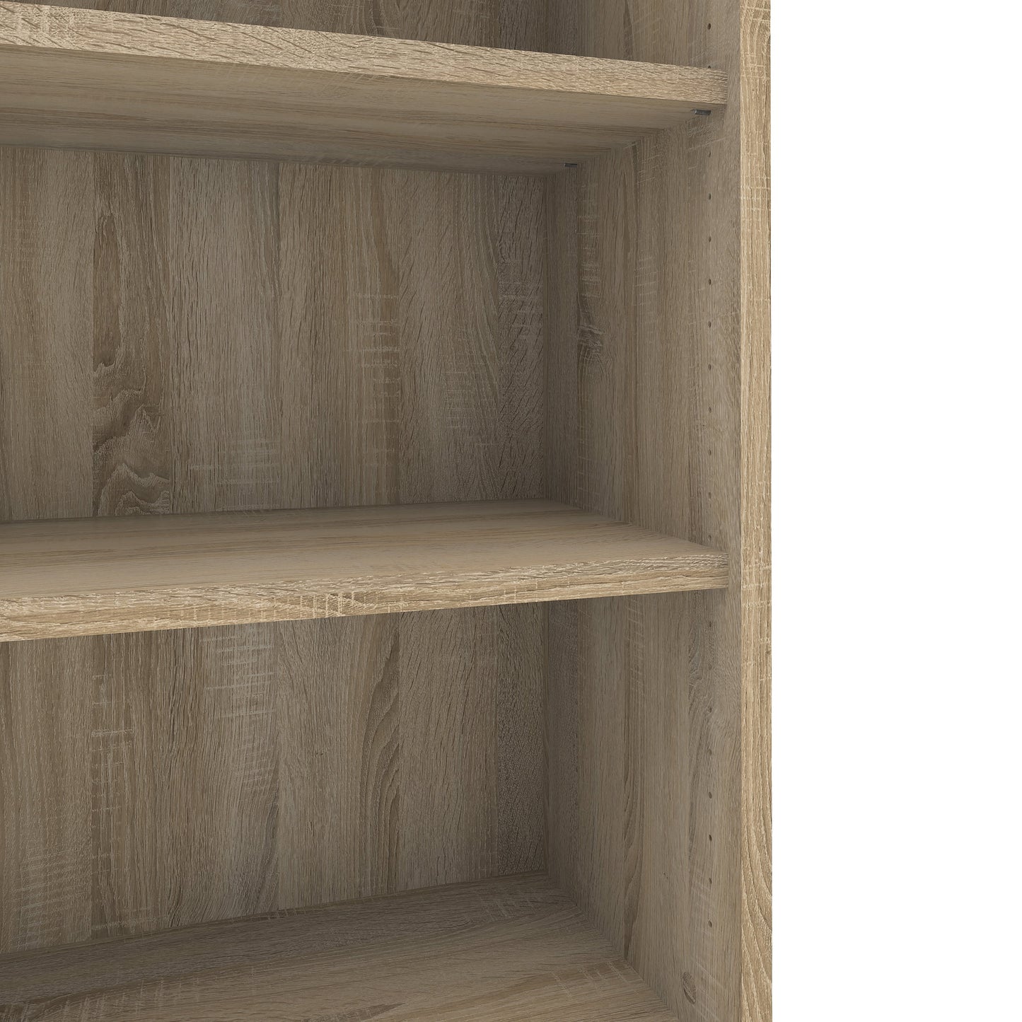 Cote | Furniture Prima Bookcase, 2 Shelves - Oak Prima, Bookcases 72080423ak