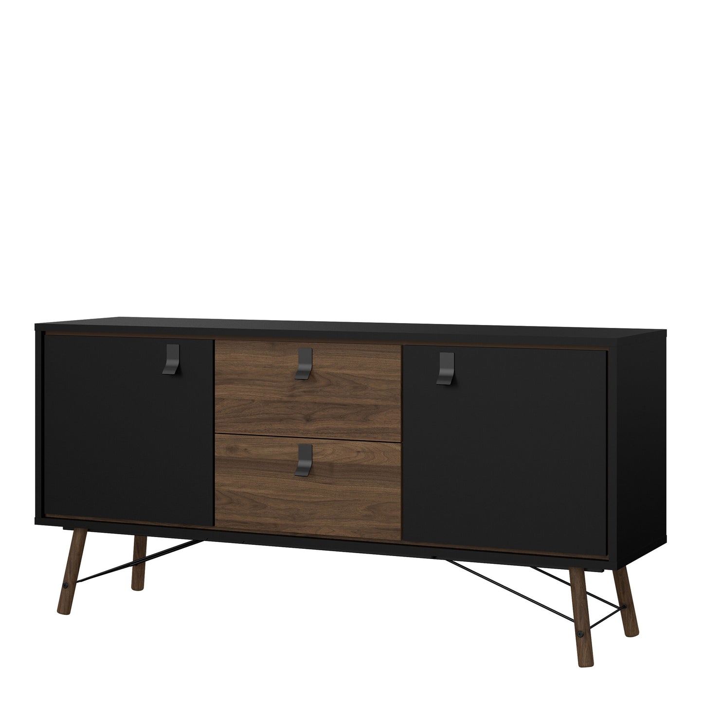 Cote | Furniture Ry Sideboard, 2 Door + 2 Drawer - Black Walnut Ry, Sideboards 72186006gmdj