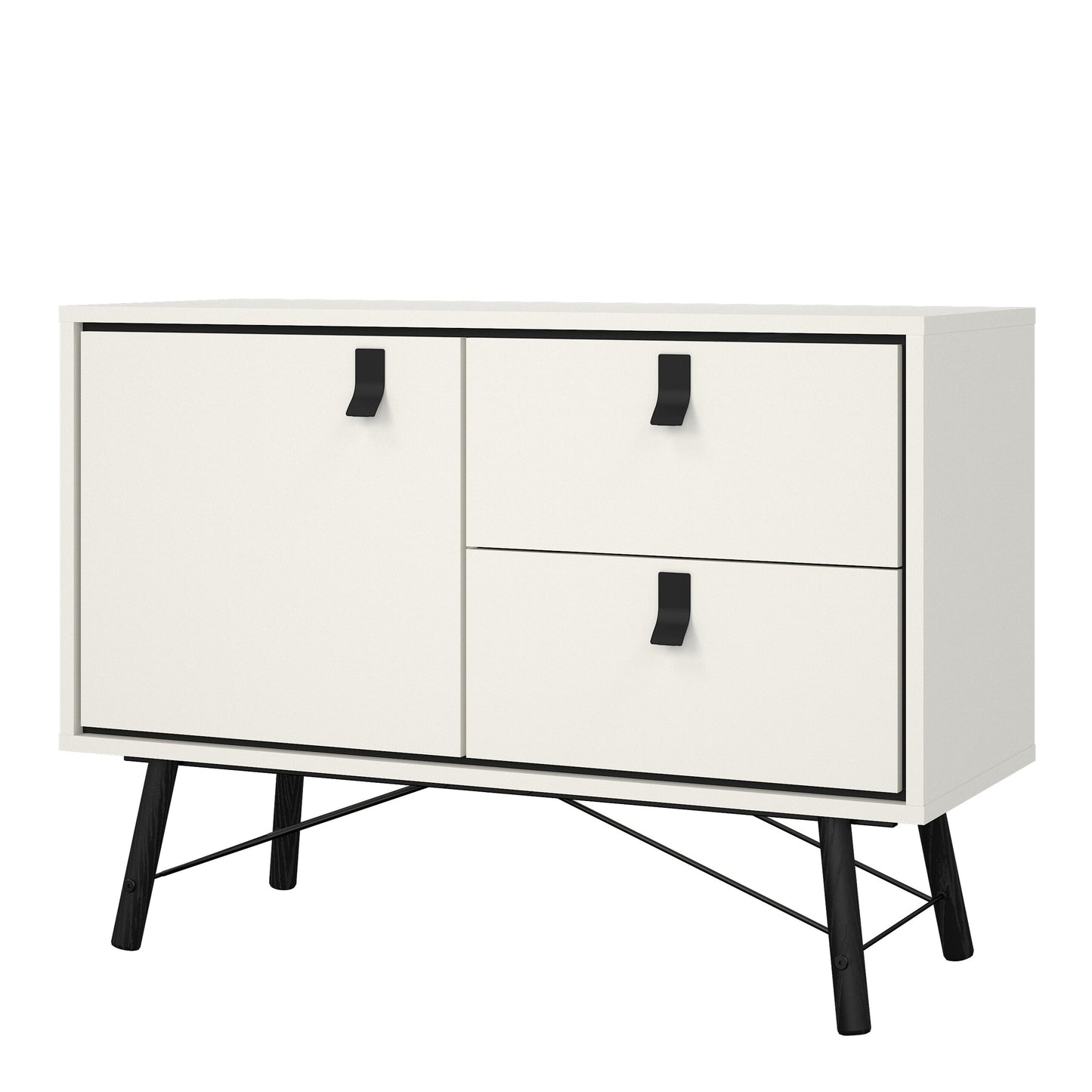 Cote | Furniture Ry Sideboard, 1 Door + 2 Drawer - White Ry, Sideboards 72186010gogo