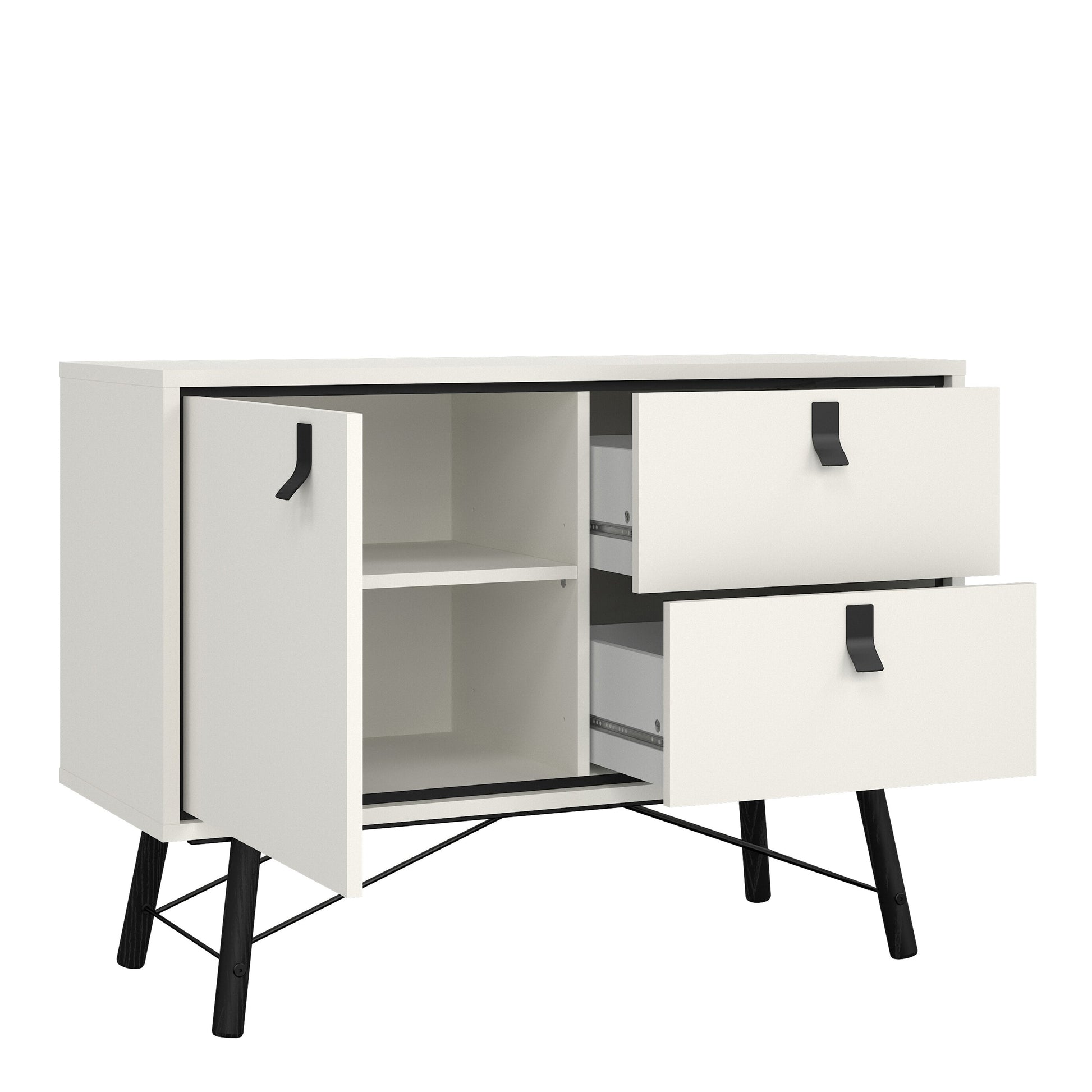 Cote | Furniture Ry Sideboard, 1 Door + 2 Drawer - White Ry, Sideboards 72186010gogo