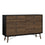 Ry Sideboard, Wide Double Chest of Drawers, 6 Drawer - Black Walnut