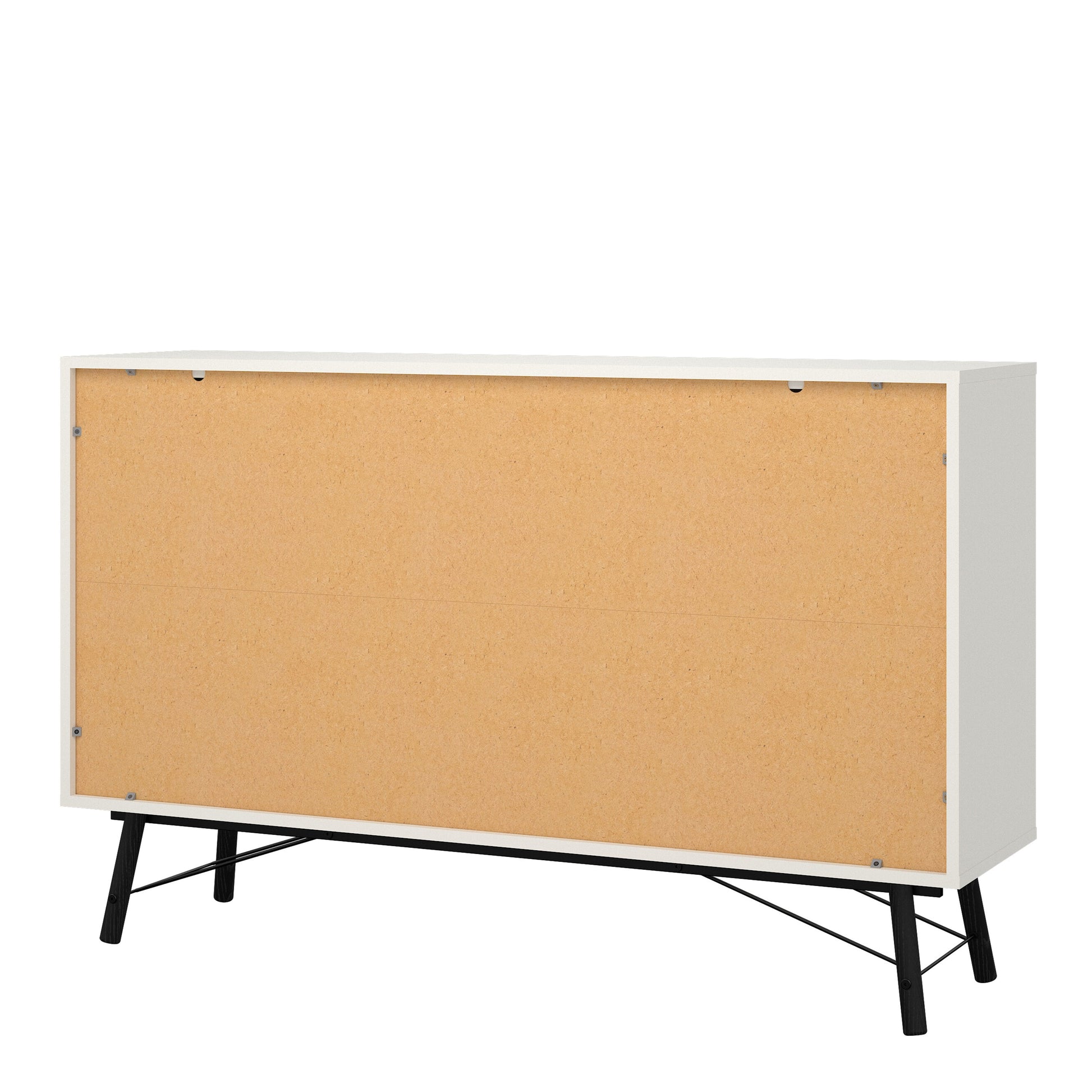 Cote | Furniture Ry Sideboard, Wide Double Chest of Drawers, 6 Drawer - White Ry, Chest of Drawers 72186012gogo