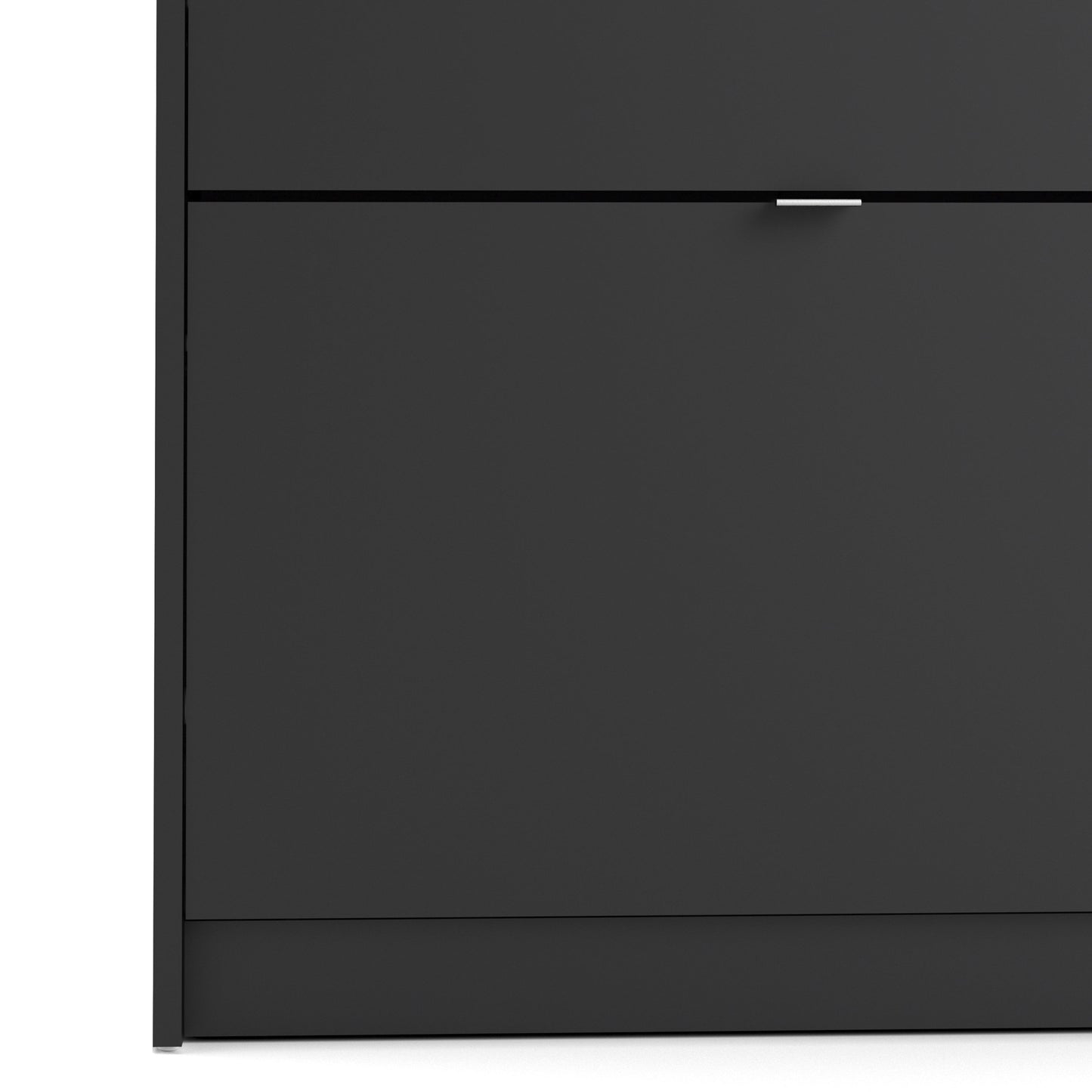 Cote | Furniture Shoes Shoe Storage, 4 Tilting Doors + 1 Layer - Black Shoes, Shoe Storage 72359003gmgm