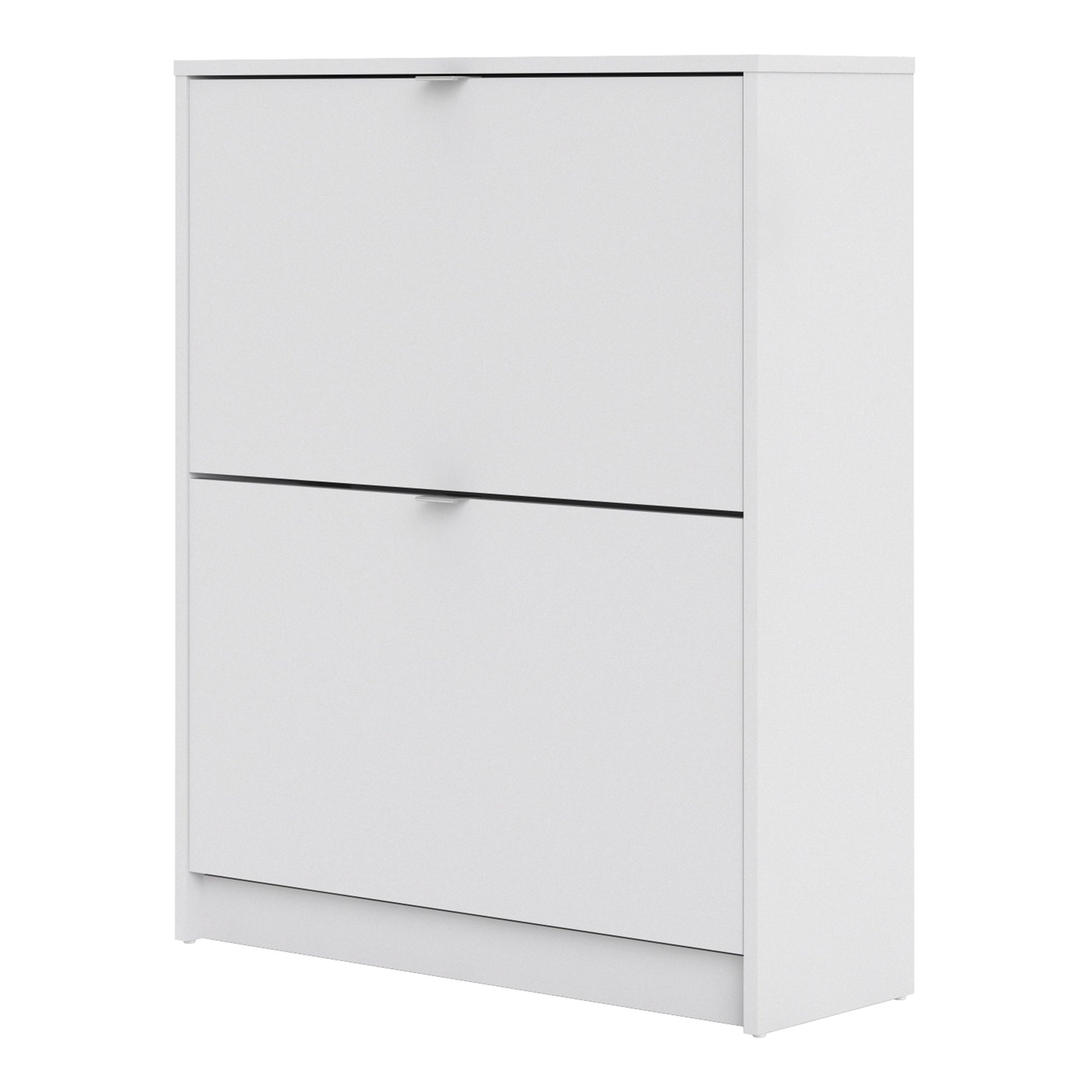 Cote | Furniture Shoes Shoe Storage, 2 Tilting Doors + 2 Layers - White Shoes, Shoe Storage 723590054949