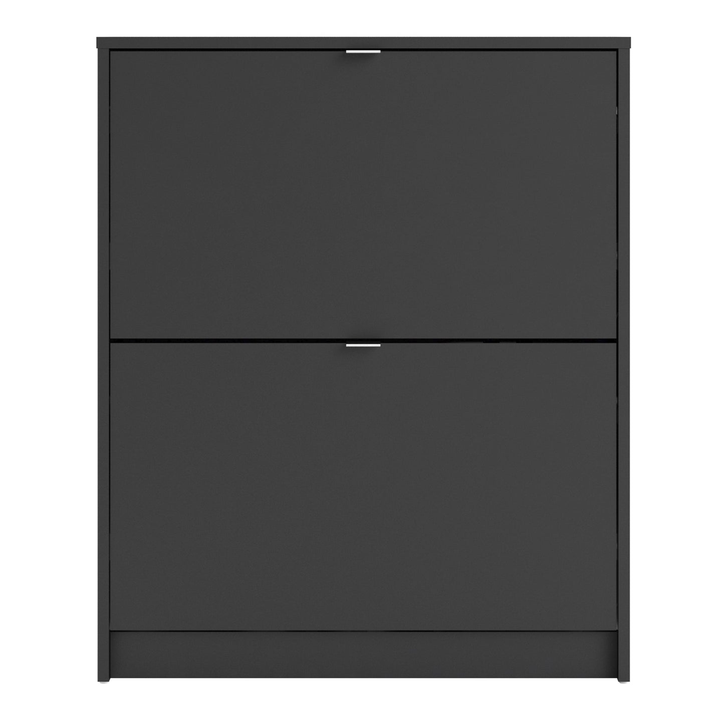 Cote | Furniture Shoes Shoe Storage, 2 Tilting Doors + 2 Layers - Black Shoes, Shoe Storage 72359005gmgm