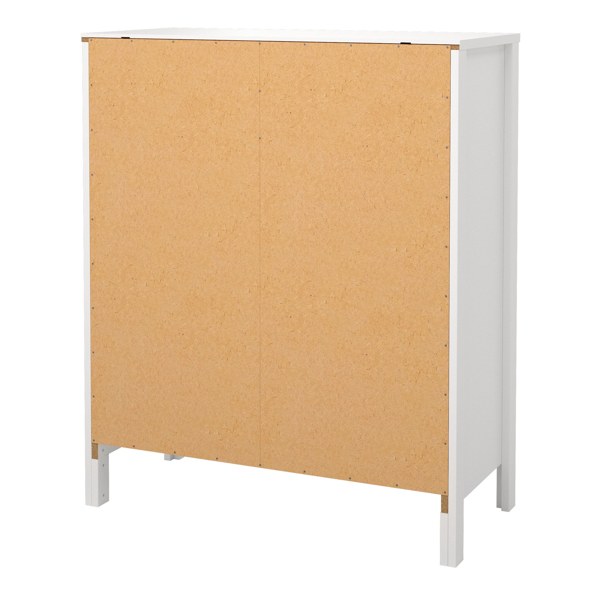 Cote | Furniture Barcelona Chest of Drawers,  3+2 Drawer - White Barcelona, Chest of Drawers 725796614949