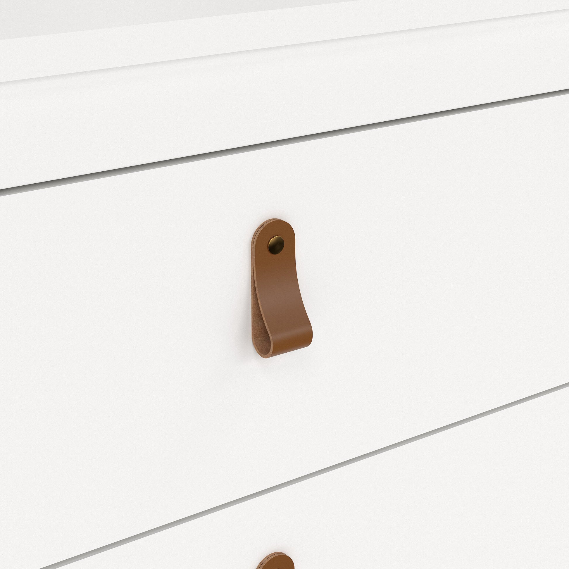 Cote | Furniture Barcelona Chest of Drawers, 3 Drawer - White Barcelona, Chest of Drawers 725796624949