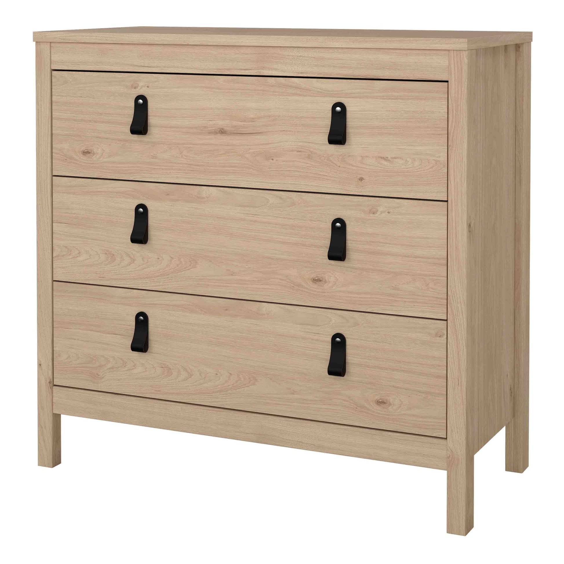 Cote | Furniture Barcelona Chest of Drawers, 3 Drawer - Oak Barcelona, Chest of Drawers 72579662hlhl