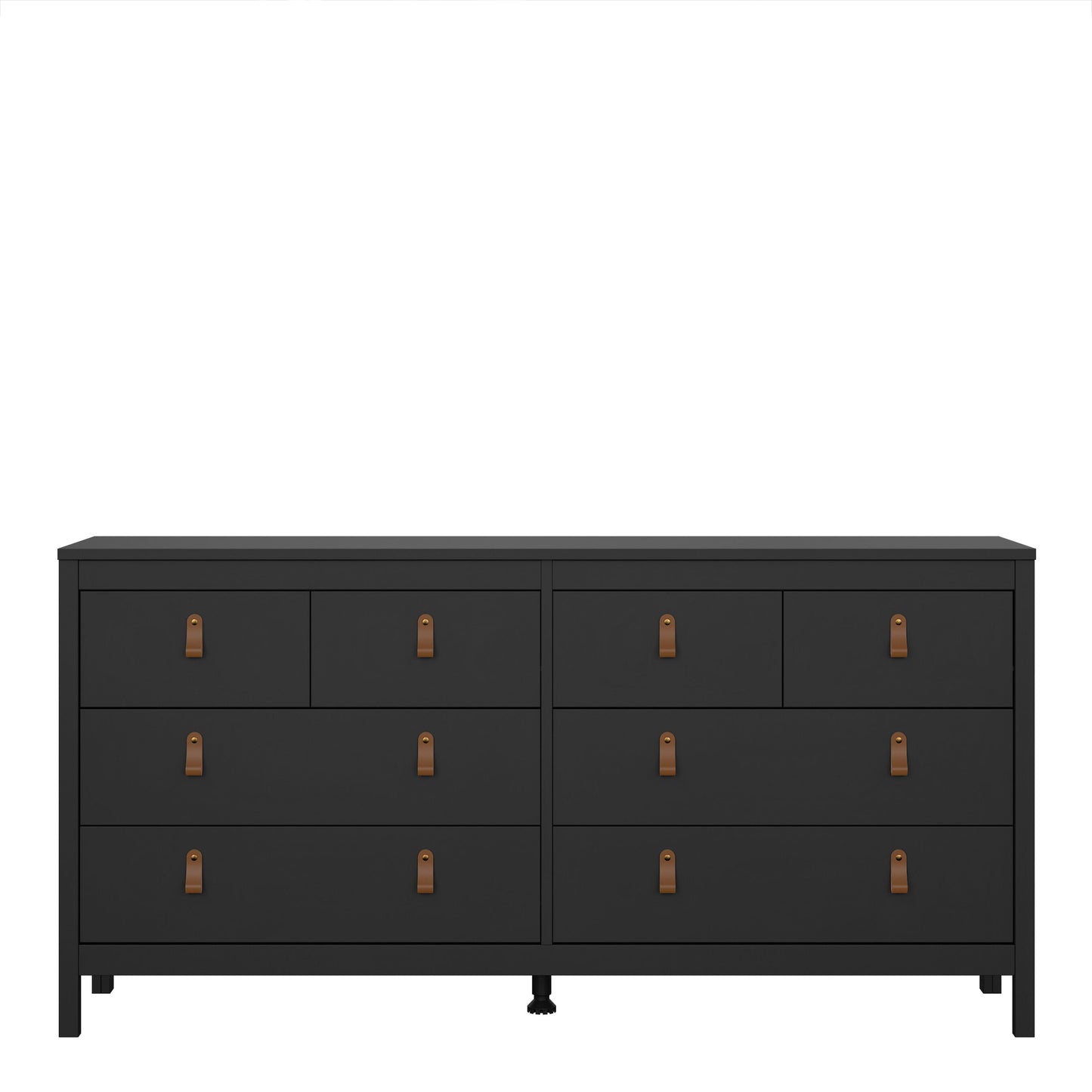 Cote | Furniture Barcelona Double Dresser, Chest of Drawers, 4+4 Drawer - Black Barcelona, Chest of Drawers 72579663gmgm