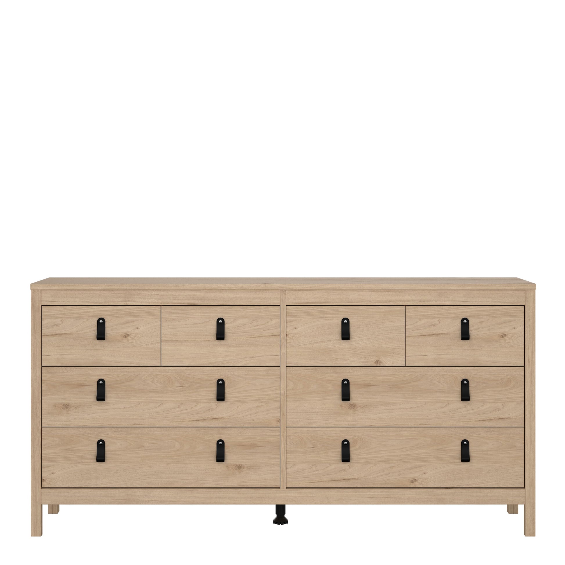 Cote | Furniture Barcelona Double Dresser, Chest of Drawers, 4+4 Drawer - Oak Barcelona, Chest of Drawers 72579663hlhl