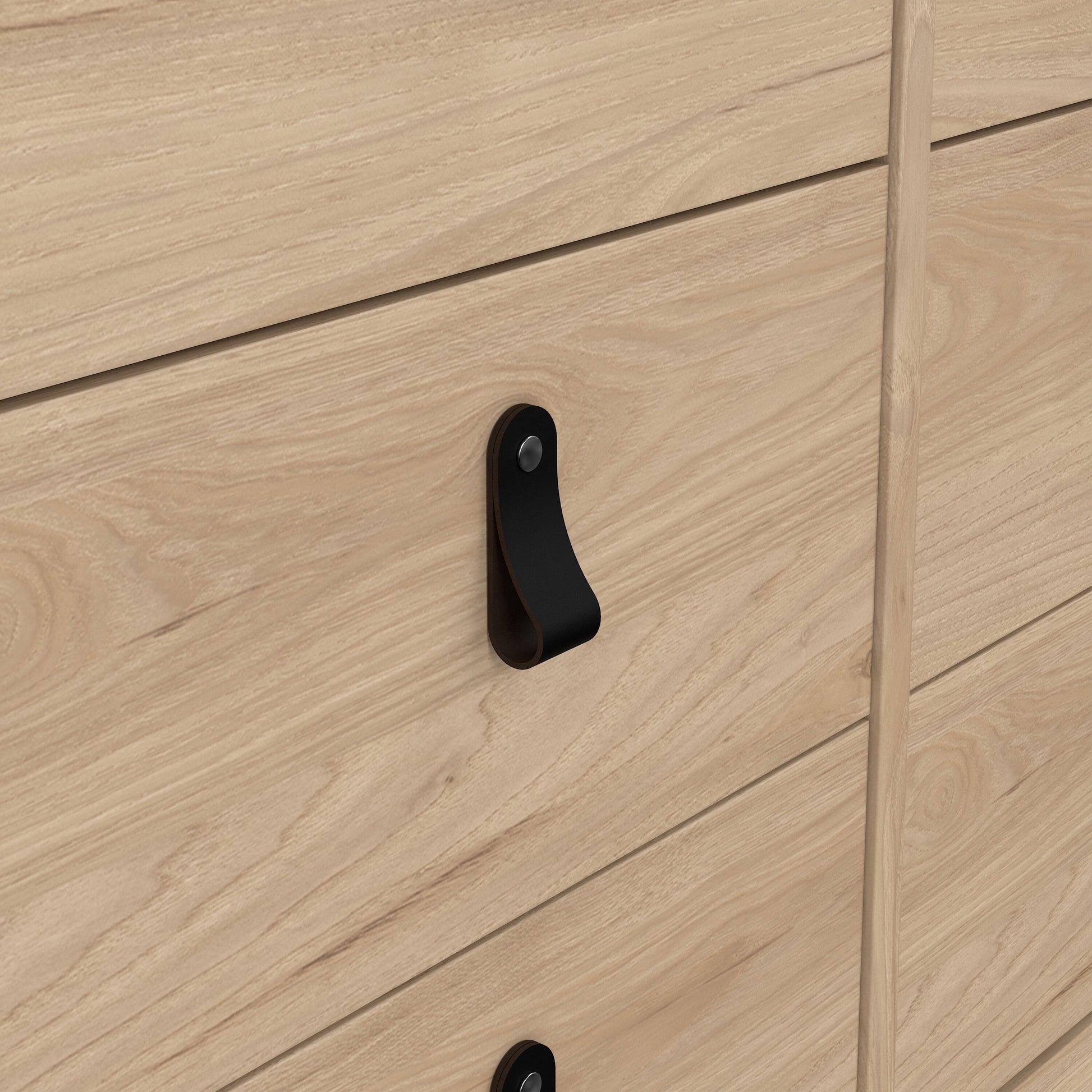 Cote | Furniture Barcelona Double Dresser, Chest of Drawers, 4+4 Drawer - Oak Barcelona, Chest of Drawers 72579663hlhl