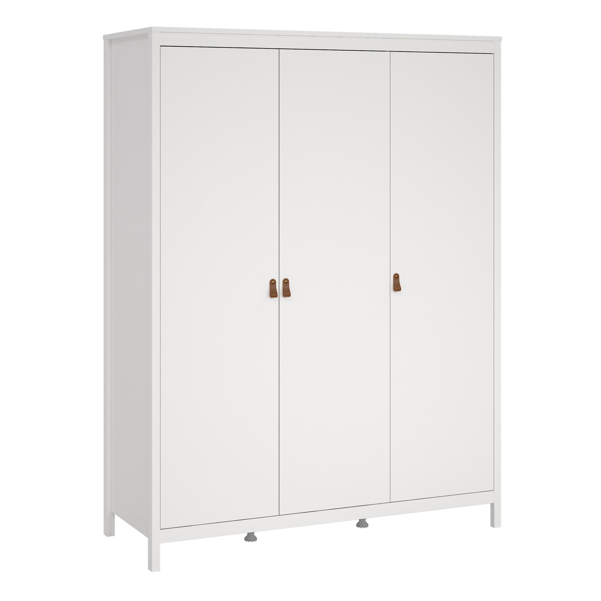 Cote | Furniture Barcelona Wardrobe with 3 Door - White Barcelona, Wardrobes 725796644949