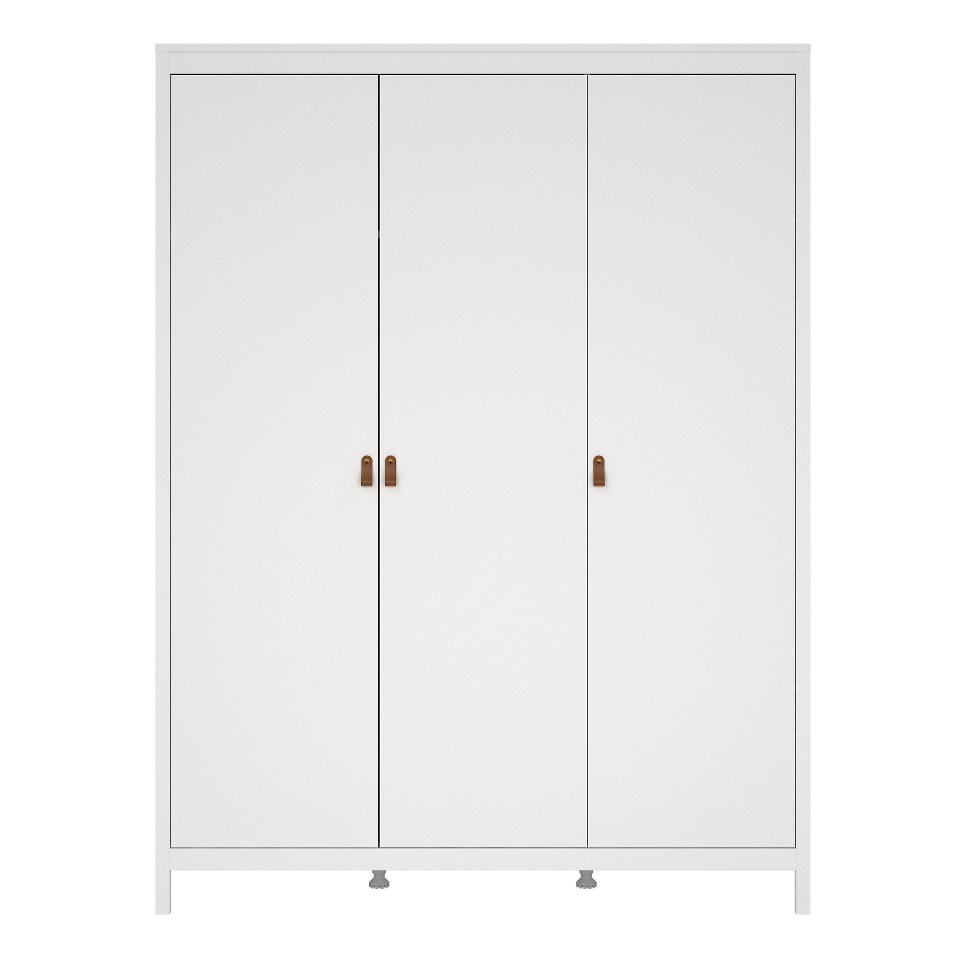 Cote | Furniture Barcelona Wardrobe with 3 Door - White Barcelona, Wardrobes 725796644949