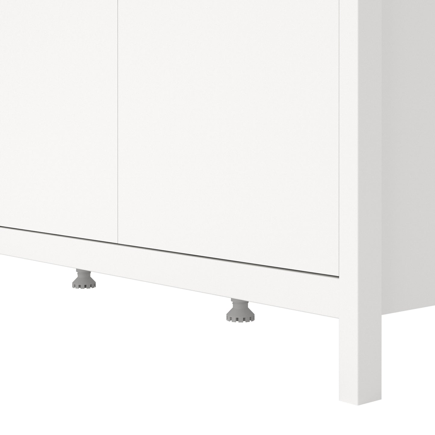 Cote | Furniture Barcelona Wardrobe with 3 Door - White Barcelona, Wardrobes 725796644949