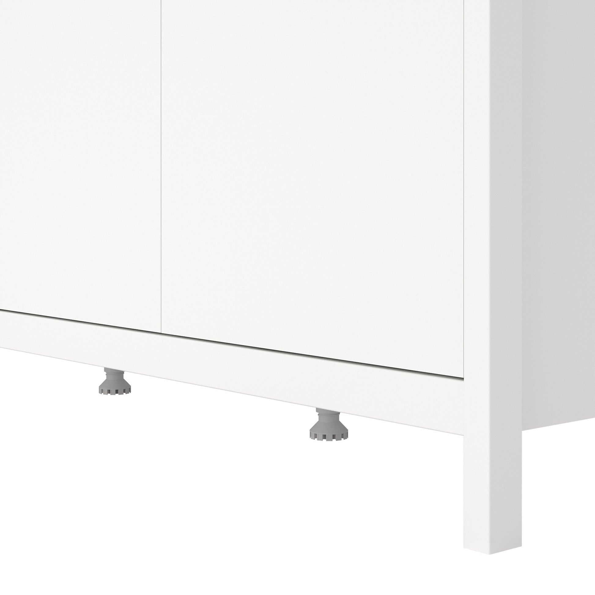 Cote | Furniture Barcelona Wardrobe with 3 Door - White Barcelona, Wardrobes 725796644949