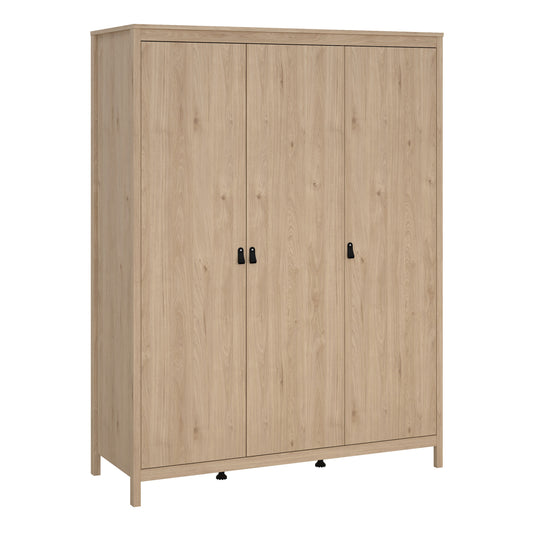 Cote | Furniture Barcelona Wardrobe, 3 Door - Oak Barcelona, Wardrobes 72579664hlhl