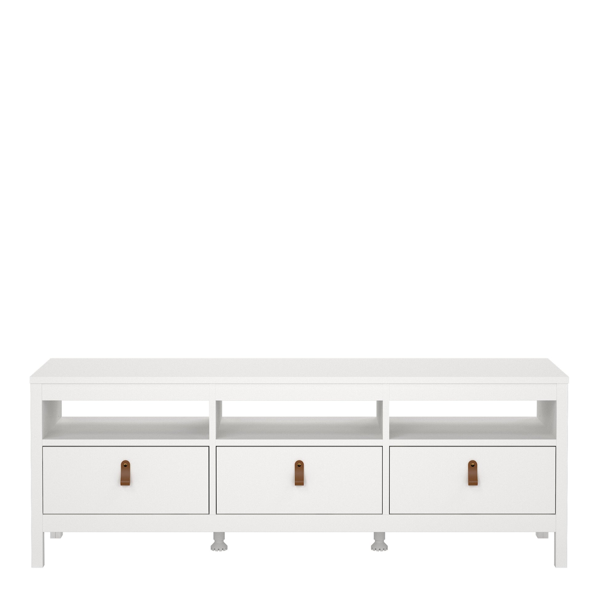 Cote | Furniture Barcelona TV Unit with 3 Drawer - White Barcelona, TV Stands 725796684949