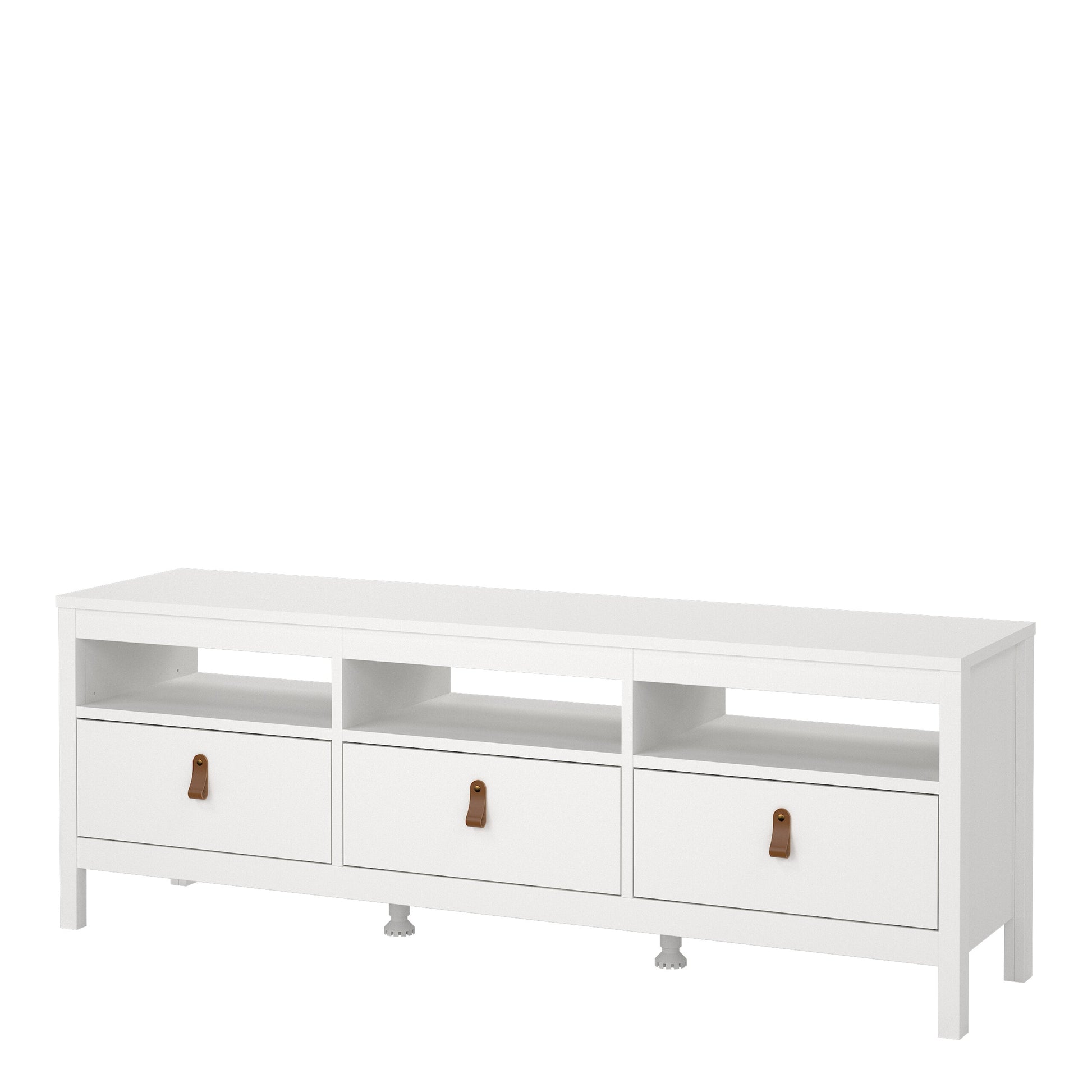 Cote | Furniture Barcelona TV Unit with 3 Drawer - White Barcelona, TV Stands 725796684949