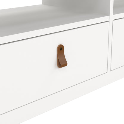 Cote | Furniture Barcelona TV Unit with 3 Drawer - White Barcelona, TV Stands 725796684949