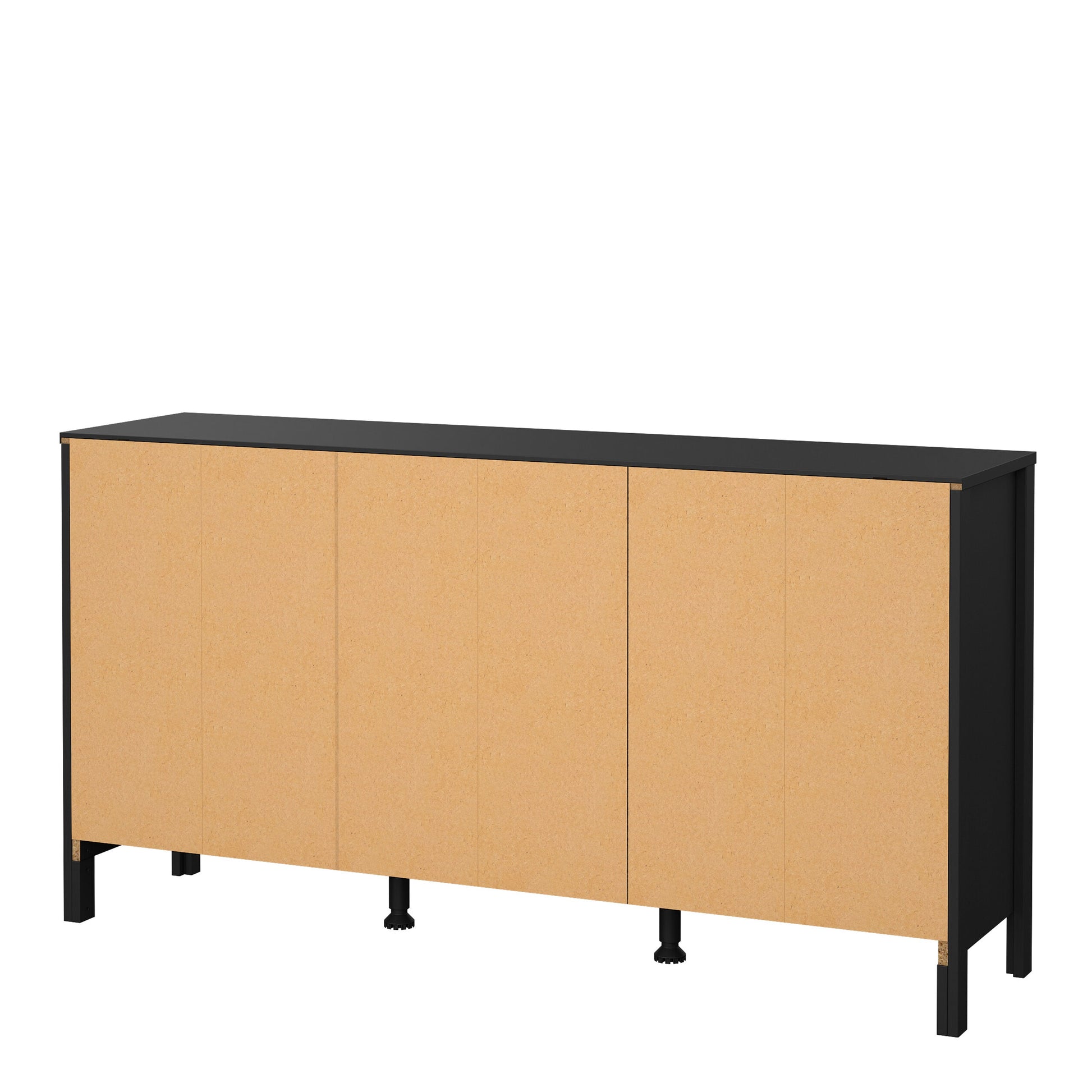 Cote | Furniture Barcelona Sideboard, 2 Door + 3 Drawer - Black Barcelona, Sideboards 72579670gmgm