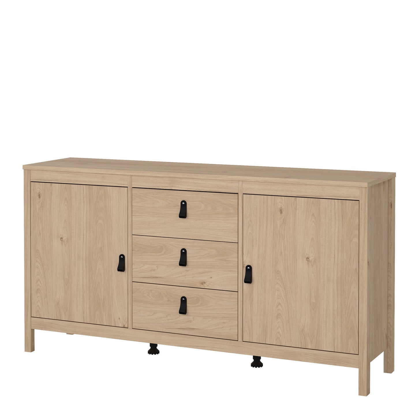 Cote | Furniture Barcelona Sideboard, 2 Door + 3 Drawer - Oak Barcelona, Sideboards 72579670hlhl