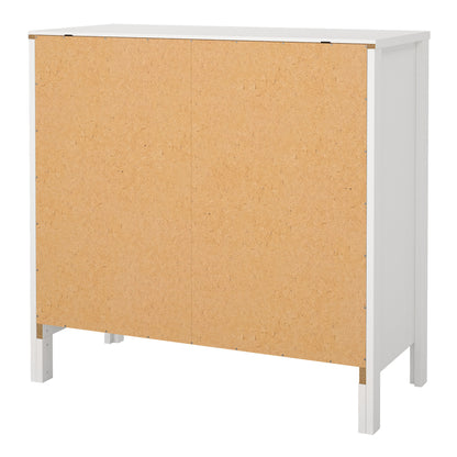 Cote | Furniture Barcelona Sideboard 2 Door, 1 Drawer - White Barcelona, Sideboards 725796714949