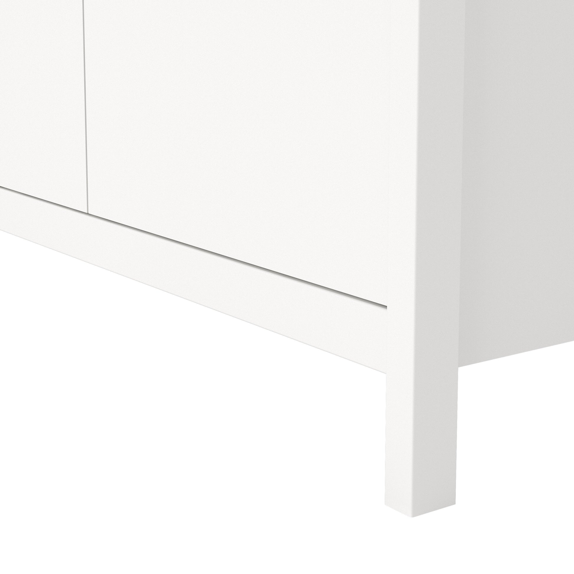 Cote | Furniture Barcelona Wardrobe with 2 Door - White Barcelona, Wardrobes 725796724949