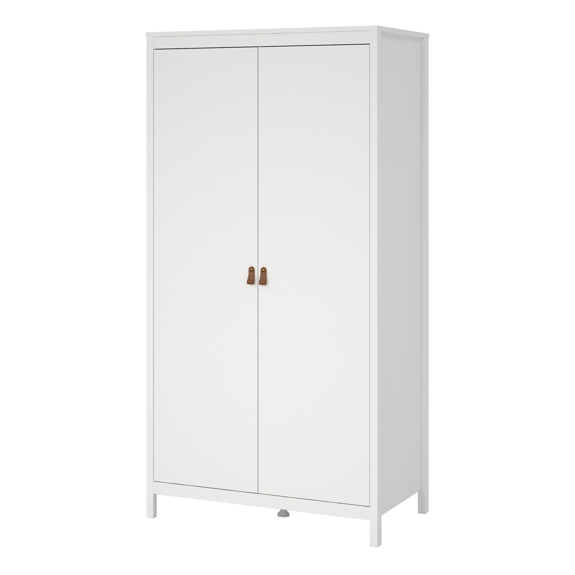 Cote | Furniture Barcelona Wardrobe with 2 Door - White Barcelona, Wardrobes 725796724949