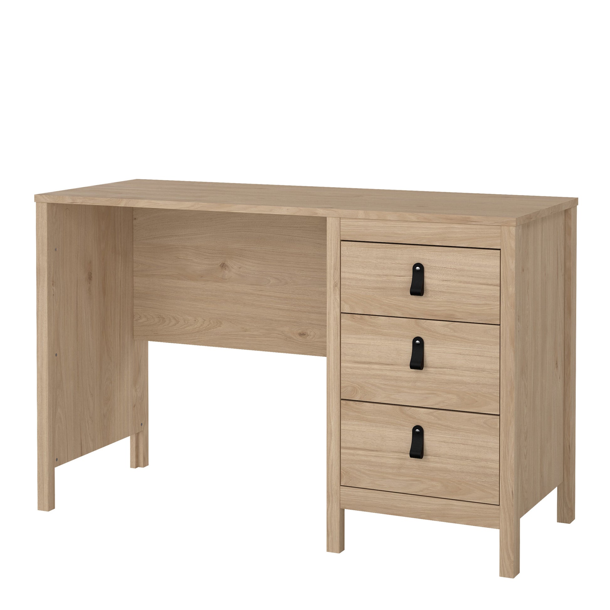 Cote | Furniture Barcelona Desk, 3 Drawer - Oak Barcelona, Dressing Tables & Desks 72579681hlhl